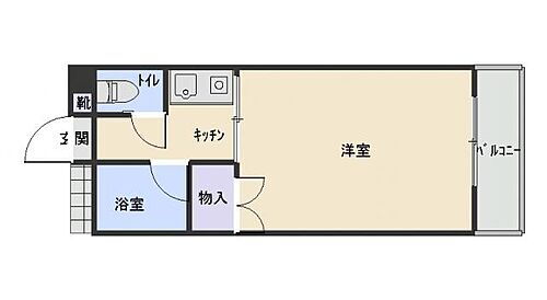広島県福山市大門町3丁目26-16 大門駅 1K アパート 賃貸物件詳細