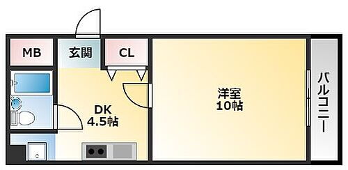 大阪府大阪市平野区流町3丁目18-6 平野駅 1DK マンション 賃貸物件詳細