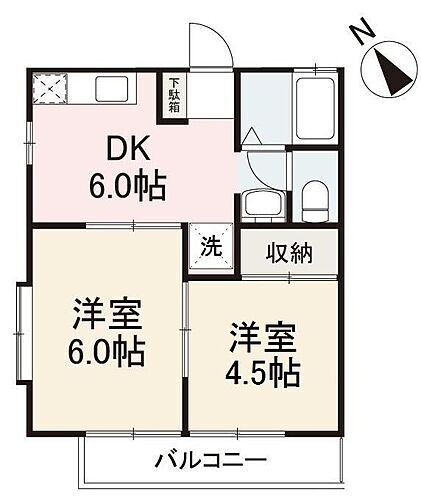 香川県高松市東山崎町1196-1 水田駅 2DK アパート 賃貸物件詳細