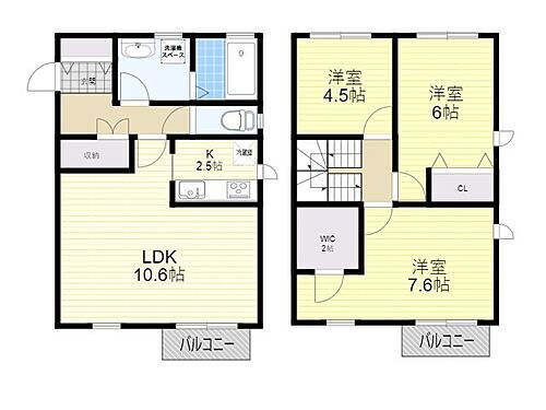 箕面市桜３丁目賃貸住宅 3LDK 賃貸物件詳細