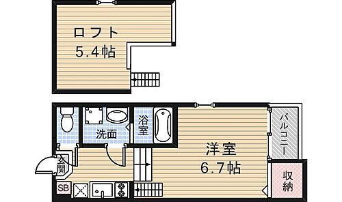 大阪府池田市八王寺1丁目 池田駅 ワンルーム アパート 賃貸物件詳細