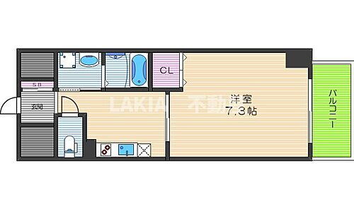 ソレアード昼ヶ丘 7階 1K 賃貸物件詳細