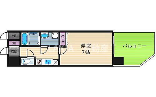 大阪府大阪市天王寺区生玉前町 谷町九丁目駅 1K マンション 賃貸物件詳細