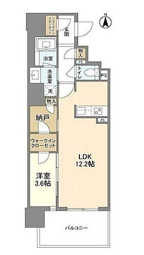 ＲＪＲプレシア南堀江 5階 1SLDK 賃貸物件詳細