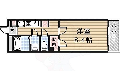 大阪府茨木市橋の内3丁目 総持寺駅 1K アパート 賃貸物件詳細