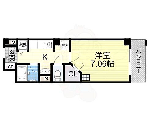 大阪府茨木市東奈良2丁目13番10号 南茨木駅 1K マンション 賃貸物件詳細