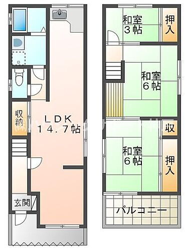 兵庫県神戸市垂水区旭が丘3丁目 垂水駅 3LDK 一戸建て 賃貸物件詳細