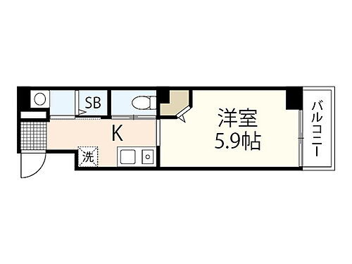 広島県安芸郡府中町大須4丁目 矢賀駅 1K マンション 賃貸物件詳細