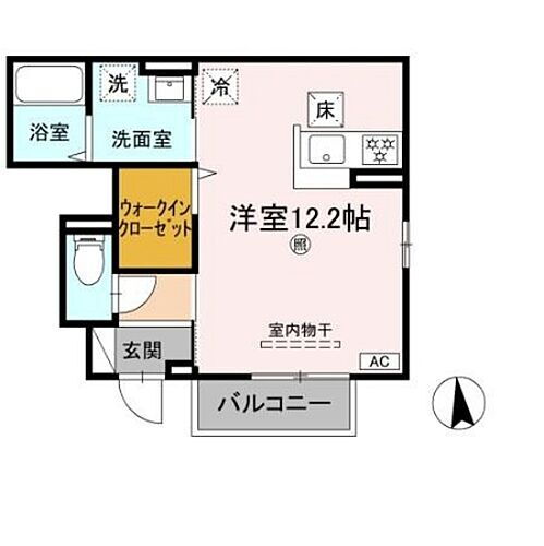広島県広島市東区二葉の里2丁目 広島駅 ワンルーム アパート 賃貸物件詳細