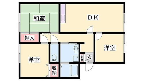 ボナール東川Ａ 1階 3DK 賃貸物件詳細