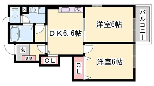 兵庫県赤穂郡上郡町井上 上郡駅 2DK アパート 賃貸物件詳細