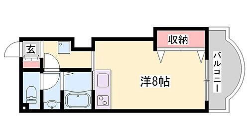 ハローハイツ 1階 ワンルーム 賃貸物件詳細