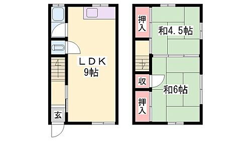 兵庫県姫路市土山4丁目 播磨高岡駅 2LDK アパート 賃貸物件詳細