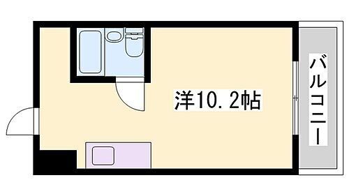 マイコーポ白国 3階 ワンルーム 賃貸物件詳細