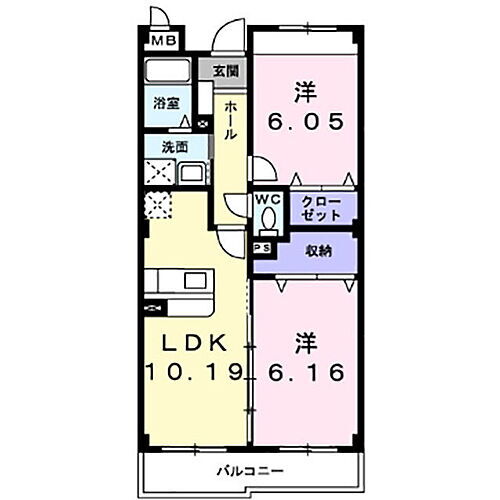 茨城県土浦市永国 土浦駅 2LDK マンション 賃貸物件詳細