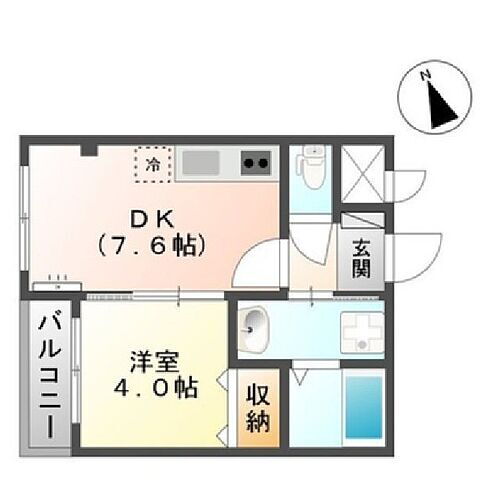 鳥取県米子市内町 1DK マンション 賃貸物件詳細