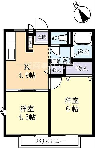 茨城県守谷市百合ケ丘2丁目 守谷駅 2DK アパート 賃貸物件詳細