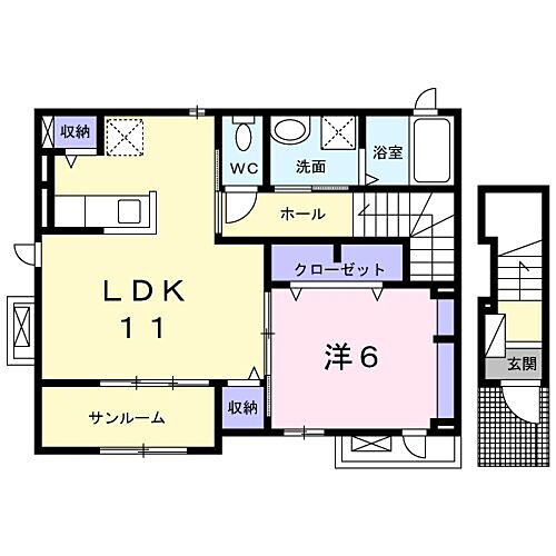 宮崎県宮崎市大字田吉362-1 田吉駅 1LDK アパート 賃貸物件詳細