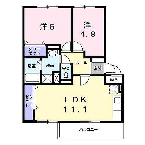 茨城県水戸市見和2丁目 赤塚駅 2LDK アパート 賃貸物件詳細