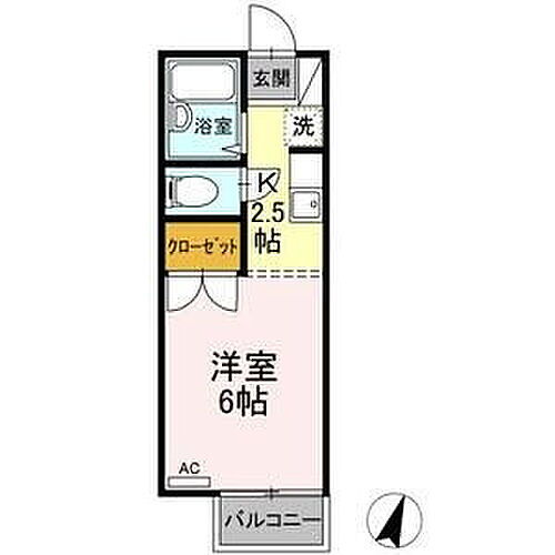 愛知県春日井市六軒屋町2丁目126 春日井駅 1K アパート 賃貸物件詳細