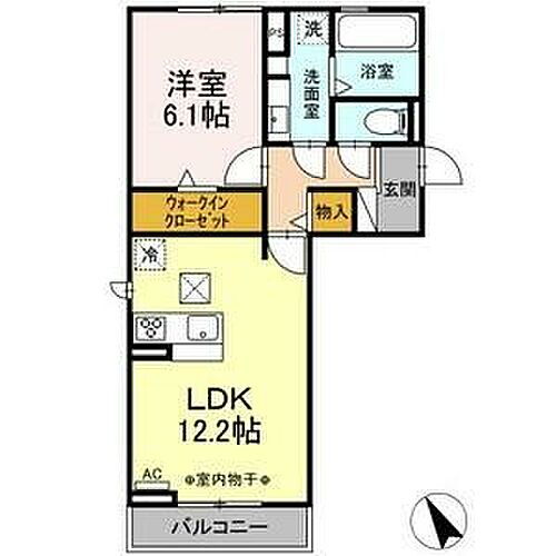 フェリーチェ　Ａ棟 1階 1LDK 賃貸物件詳細