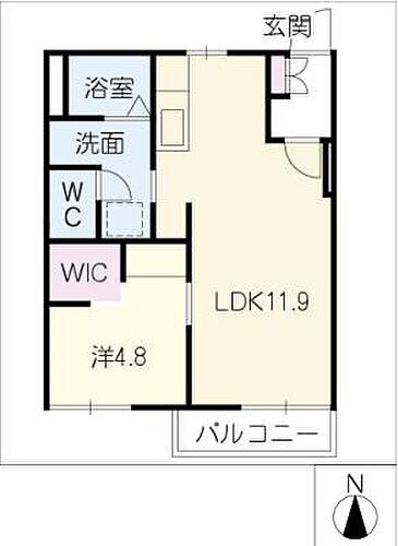 フレグランス森西Ａ棟 1階 1LDK 賃貸物件詳細