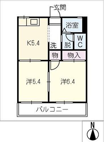 三重県津市香良洲町 高茶屋駅 2K アパート 賃貸物件詳細