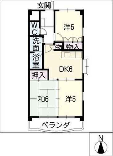 愛知県名古屋市天白区中平3丁目 原駅 3DK マンション 賃貸物件詳細