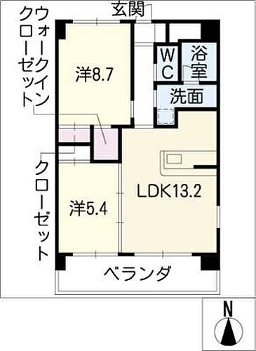 ラ・ポーゼ・ロワイヤル 4階 2LDK 賃貸物件詳細