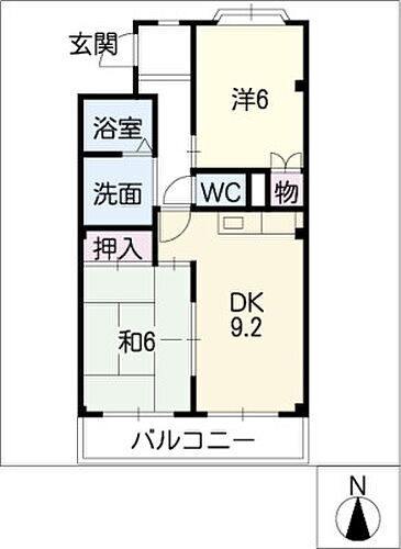 リヴェール緑 1階 2LDK 賃貸物件詳細