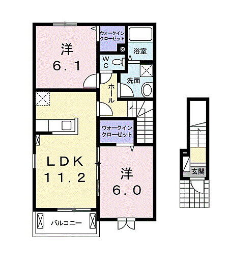 埼玉県行田市大字荒木1463番地1 武州荒木駅 2LDK アパート 賃貸物件詳細