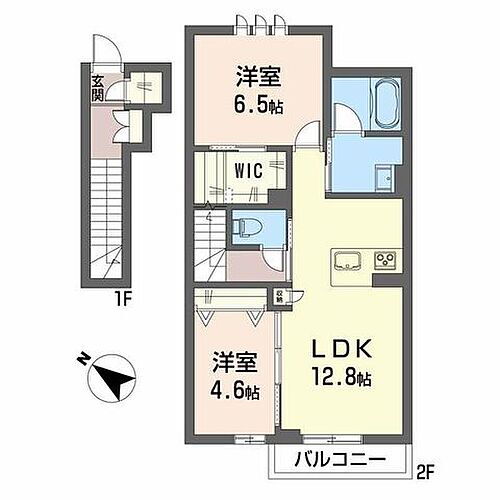 青森県弘前市大字代官町 賃貸アパート
