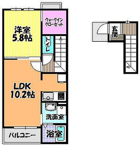 大阪府河内長野市原町200-1 千代田駅 1LDK アパート 賃貸物件詳細