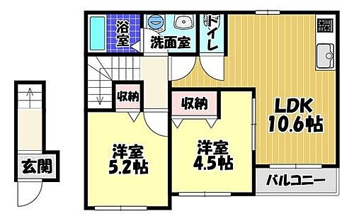 大阪府大阪狭山市半田２丁目 賃貸アパート