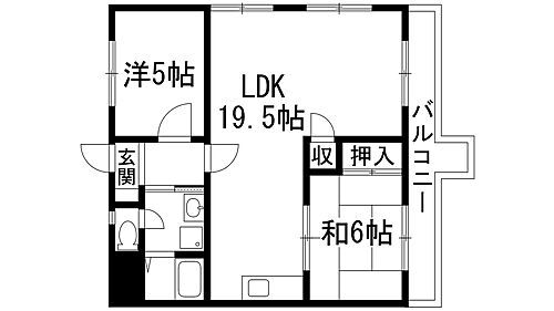 生瀬マンション 3階 2LDK 賃貸物件詳細