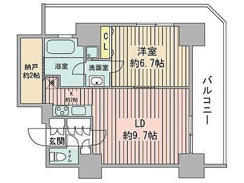 グランドタワー札幌 25階 1LDK 賃貸物件詳細