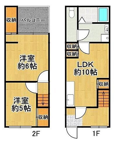 南恩加島橋本貸家 2LDK 賃貸物件詳細