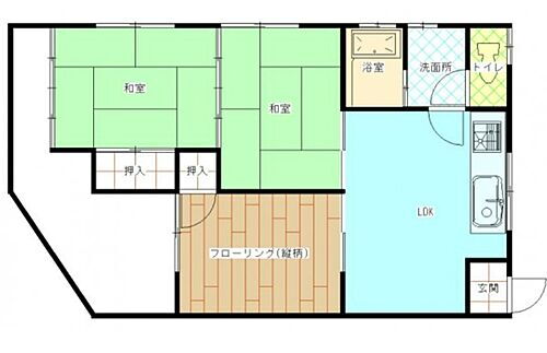 広島県安芸郡府中町城ケ丘 矢賀駅 3LDK アパート 賃貸物件詳細