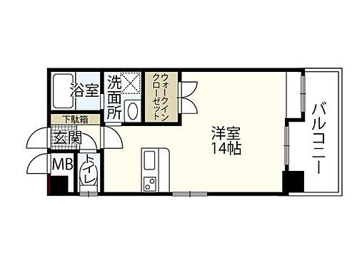 広島県広島市南区宇品御幸3丁目 宇品三丁目駅 ワンルーム マンション 賃貸物件詳細