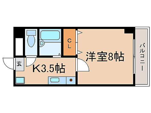 滋賀県大津市大将軍1丁目 瀬田駅 1K マンション 賃貸物件詳細