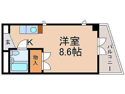 滋賀県大津市萱野浦 瀬田駅 1K マンション 賃貸物件詳細