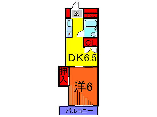 パロ金町 1階 1DK 賃貸物件詳細