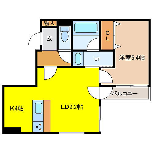 ライフライン３２ 2階 1LDK 賃貸物件詳細