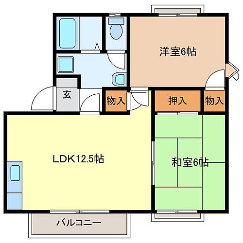 三重県津市鳥居町 津駅 2LDK アパート 賃貸物件詳細