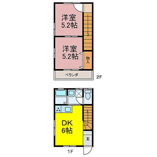 茨城県古河市尾崎 古河駅 2DK 一戸建て 賃貸物件詳細
