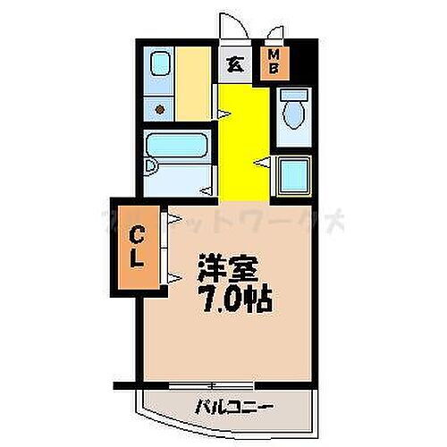 滋賀県大津市木下町 膳所駅 1K マンション 賃貸物件詳細