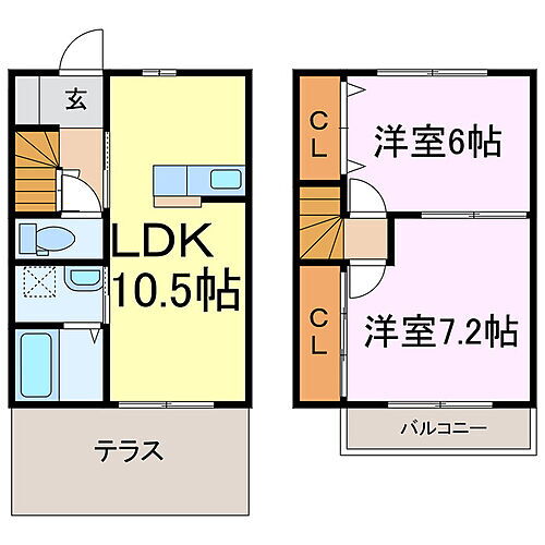 埼玉県行田市栄町 行田市駅 2LDK 一戸建て 賃貸物件詳細