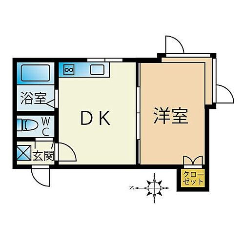 北海道札幌市中央区北十七条西15丁目2-17 桑園駅 1DK アパート 賃貸物件詳細