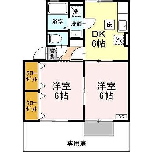 鹿児島県霧島市国分向花 国分駅 2DK アパート 賃貸物件詳細