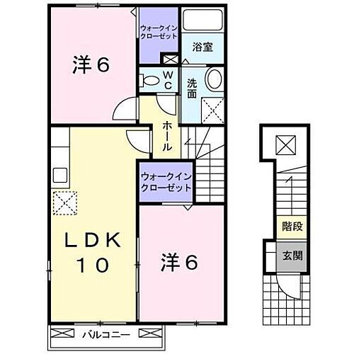 鹿児島県霧島市国分野口町15-13-2 隼人駅 2LDK アパート 賃貸物件詳細
